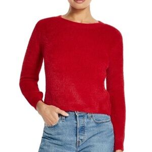 Weatherproof Vintage Women's Pullover
Eyelash Sweater Red Size Extra Small